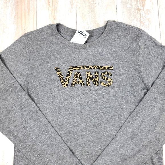 Vans Leopard V Girls LS Tee - Picture 2 of 4